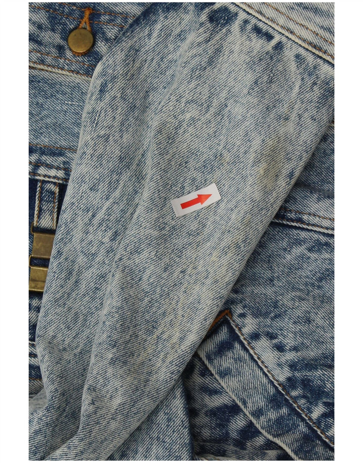 Мужская джинсовая куртка VINTAGE UK 42 XL синяя