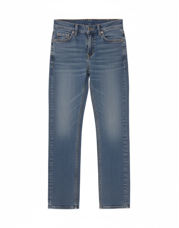 Джинсы зауженного кроя Levi's Boys 502 стандартного кроя 13–14 лет W27 L27, синий хлопок