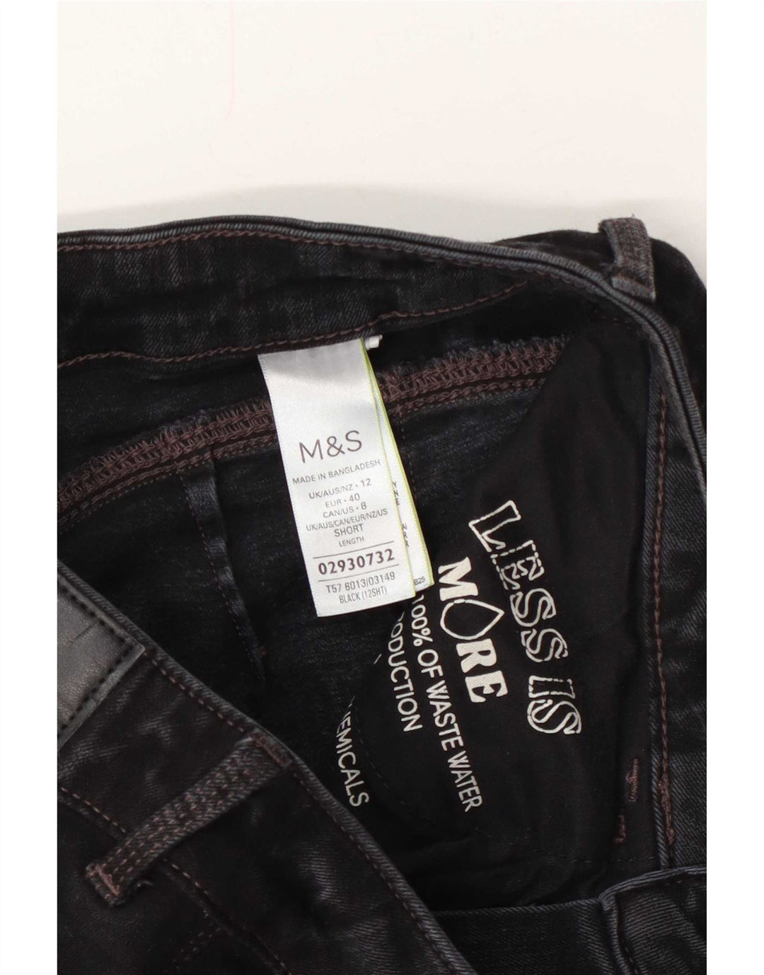 Женские джинсы узкого кроя Marks & Spencer UK 12, средние W28 L28, серый хлопок