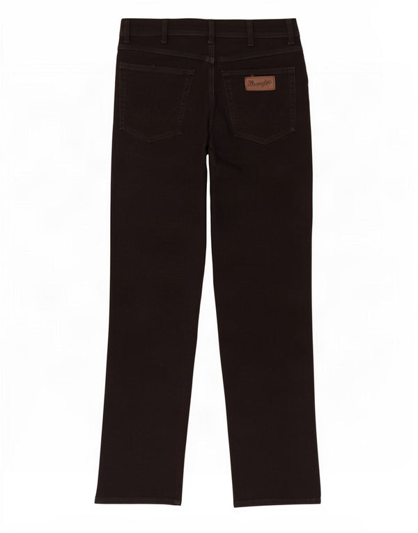 Мужские прямые джинсы Wrangler W34 L34, черный хлопок