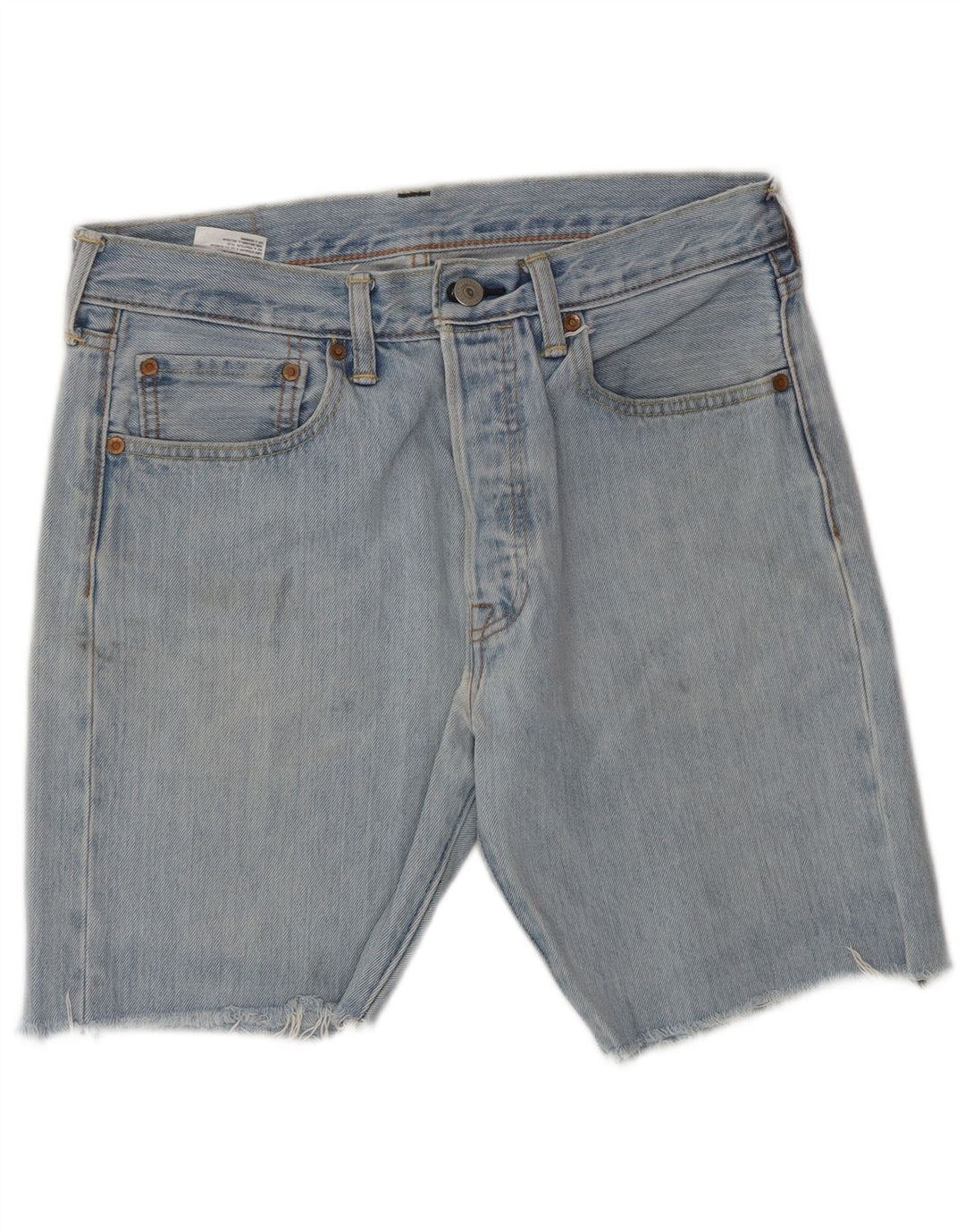 Мужские джинсовые шорты Levi's 501 W31, средний синий хлопок