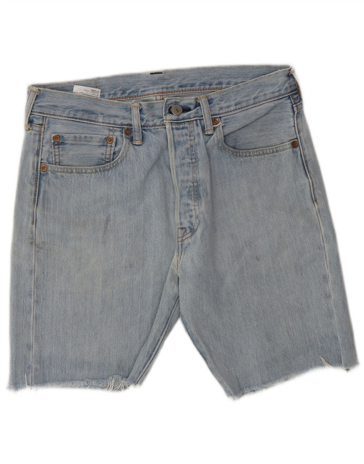 Мужские джинсовые шорты Levi's 501 W31, средний синий хлопок