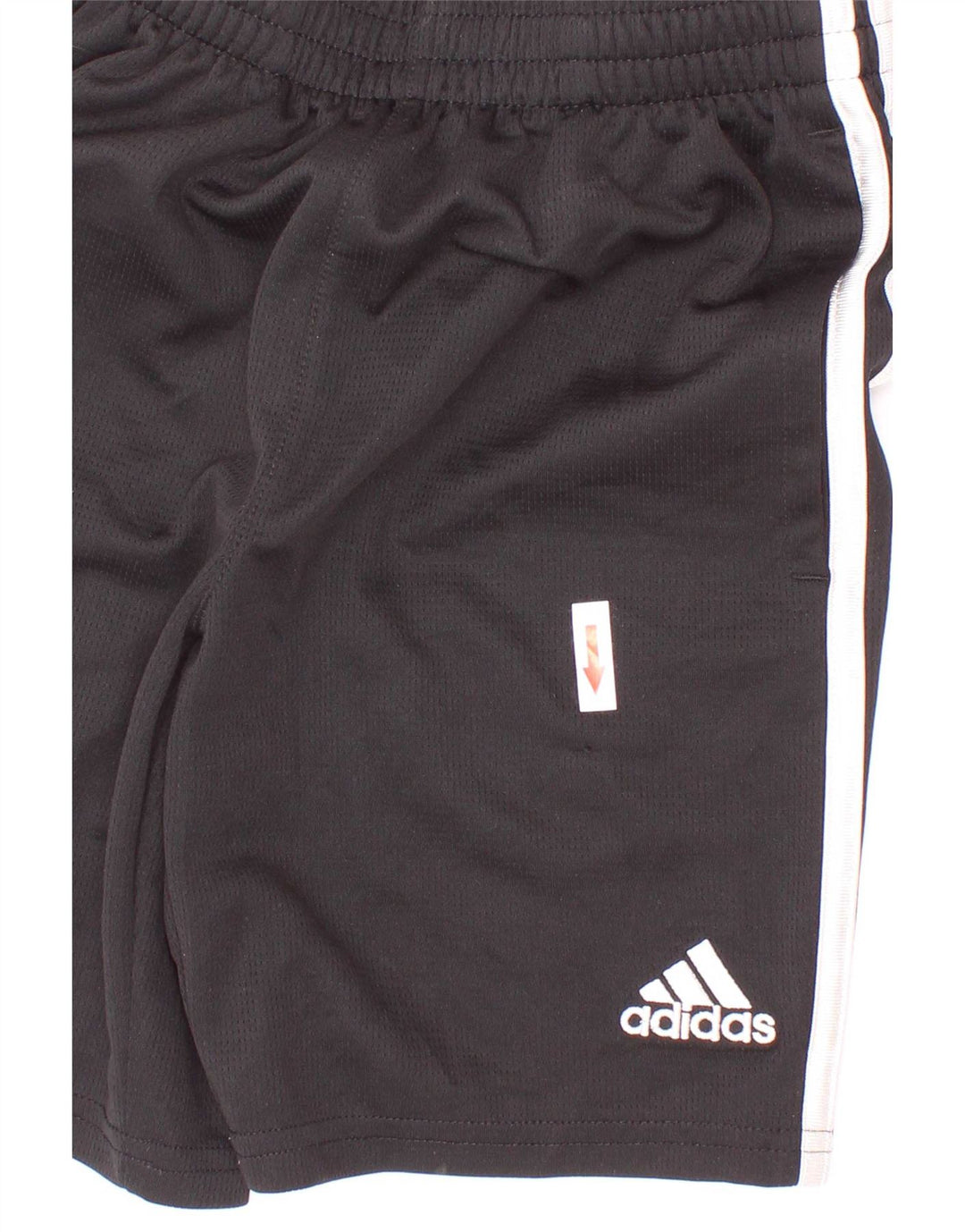 Спортивные шорты Adidas для мальчиков 7-8 лет, маленькие черные из полиэстера
