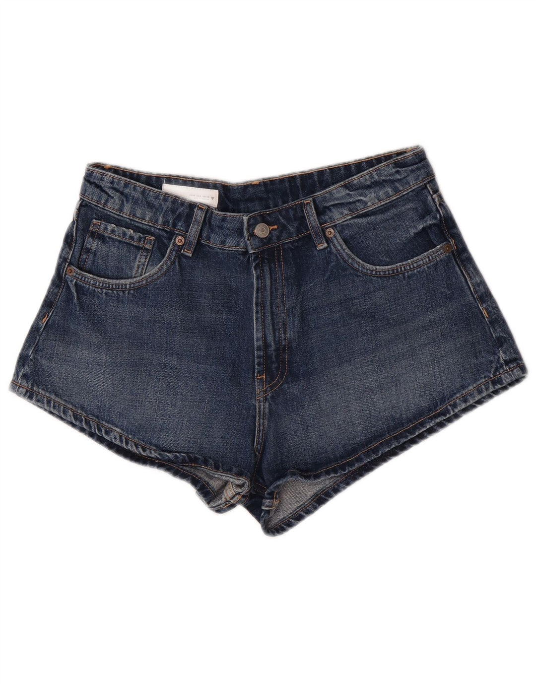 Женские джинсовые шорты Zara EU 40 Medium W30 Синие