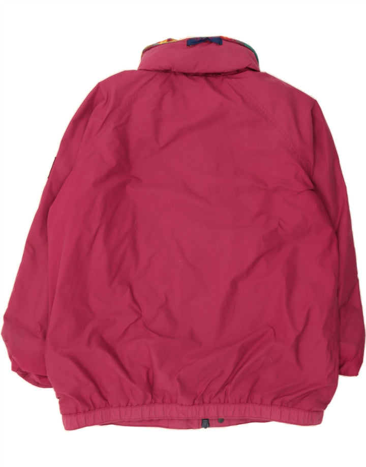 DOUGLAS Womens Padded Jacket UK 20 2XL Burgundy Nylon Vintage Douglas and Second-Hand Douglas from Messina Hembry 