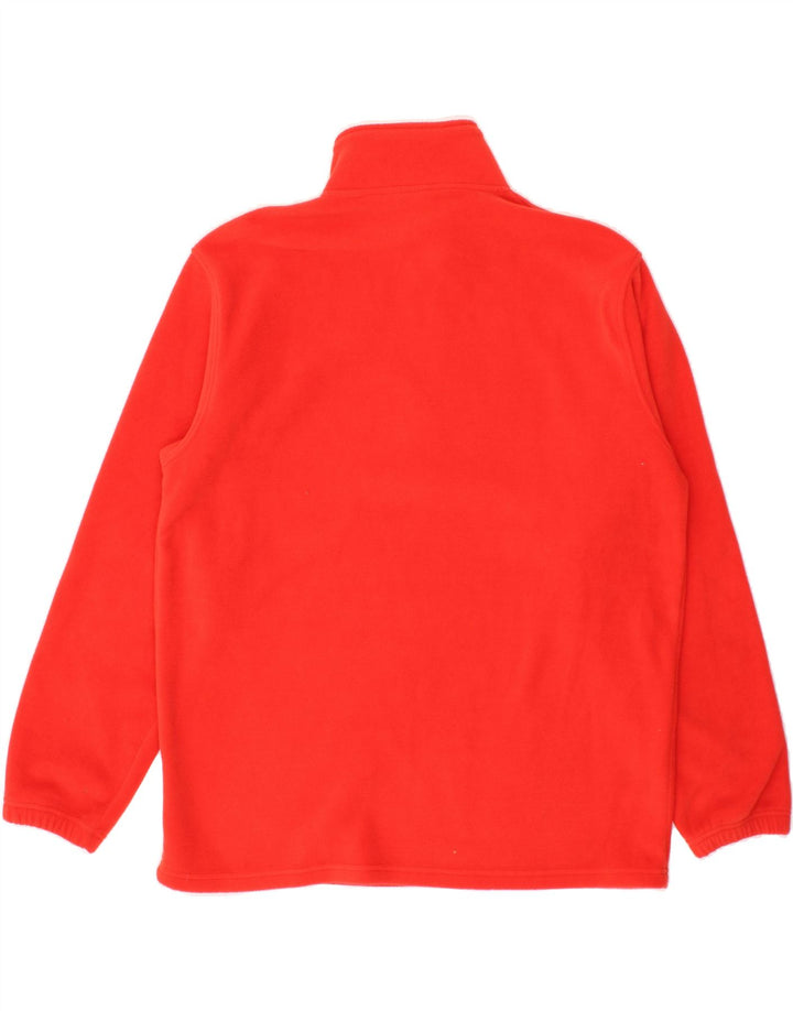HEROCK Mens Zip Neck Fleece Jumper XL Red Polyester Vintage Herock and Second-Hand Herock from Messina Hembry 