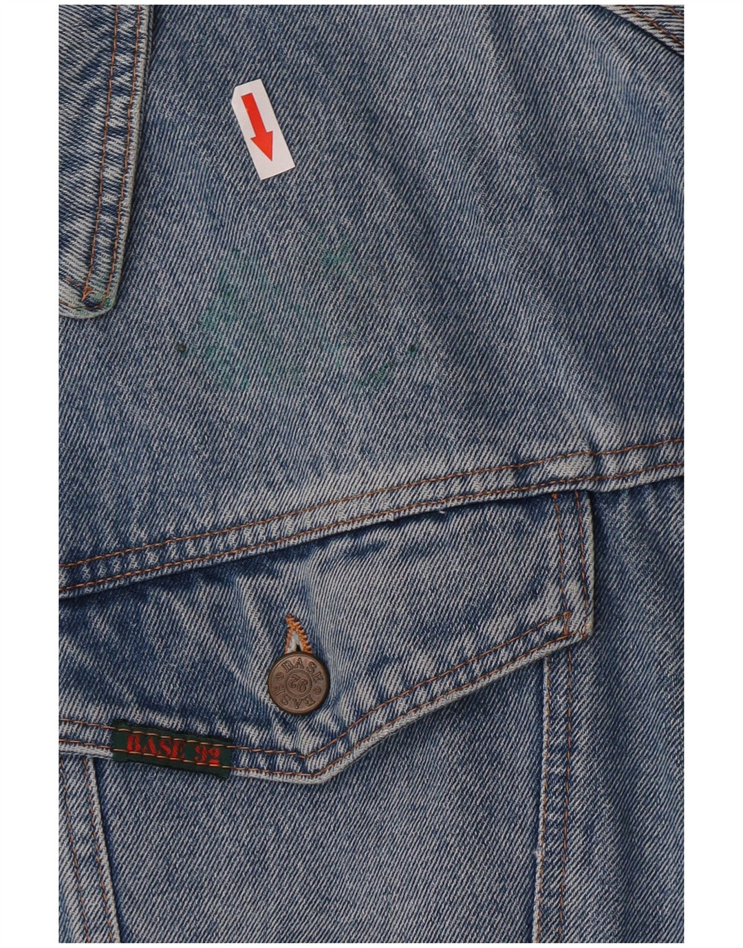Мужская джинсовая куртка Base 92 UK 42 XL, синяя, хлопок