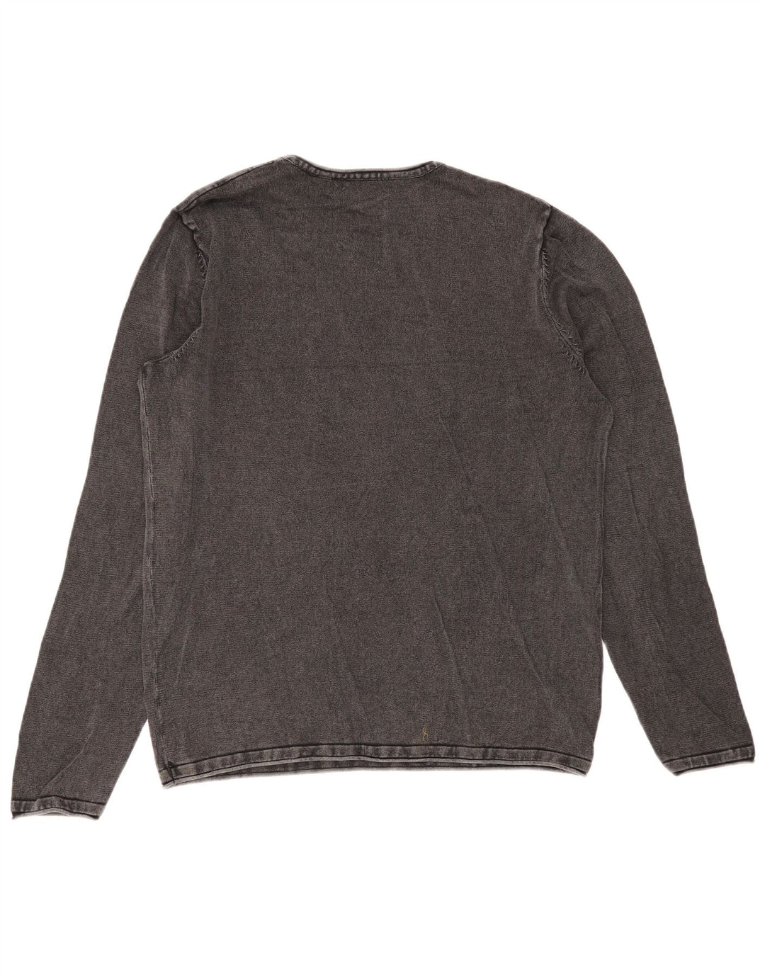 Мужской топ Jack & Jones с длинным рукавом, средний серый хлопок