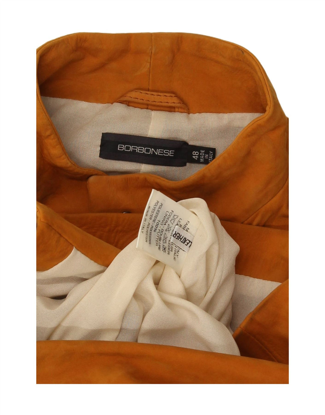 Женская замшевая куртка Borbonese IT 48 XL Коричневая кожаная