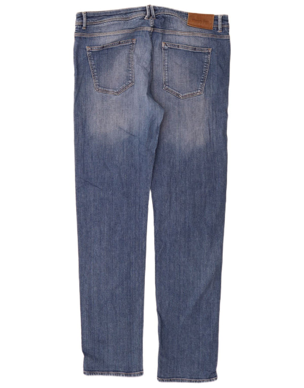 Мужские повседневные прямые джинсы Massimo Dutti EU 46 XL W36 L34 синие