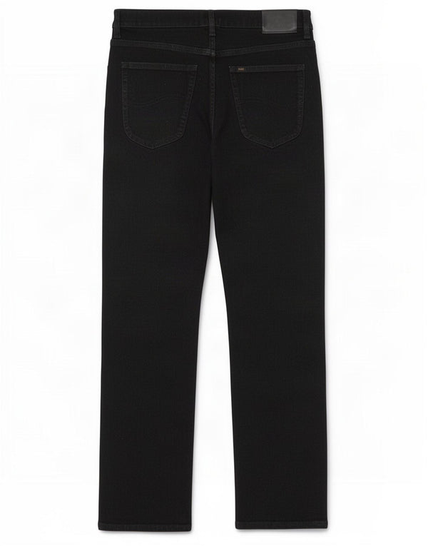Мужские прямые джинсы Lee Brooklyn W34 L30, черный хлопок