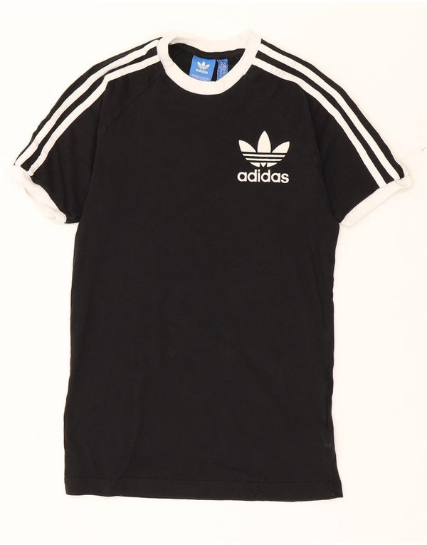Мужская футболка Adidas Top XS, черный хлопок