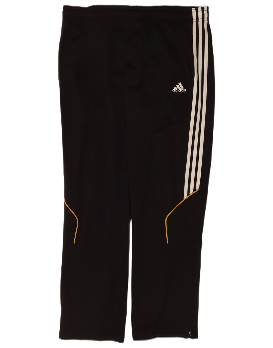 Мужские спортивные брюки Adidas, маленькие черные из полиэстера
