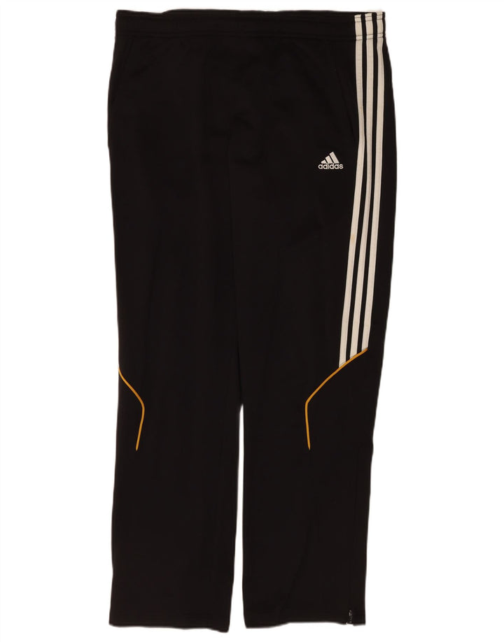 Мужские спортивные брюки Adidas, маленькие черные из полиэстера