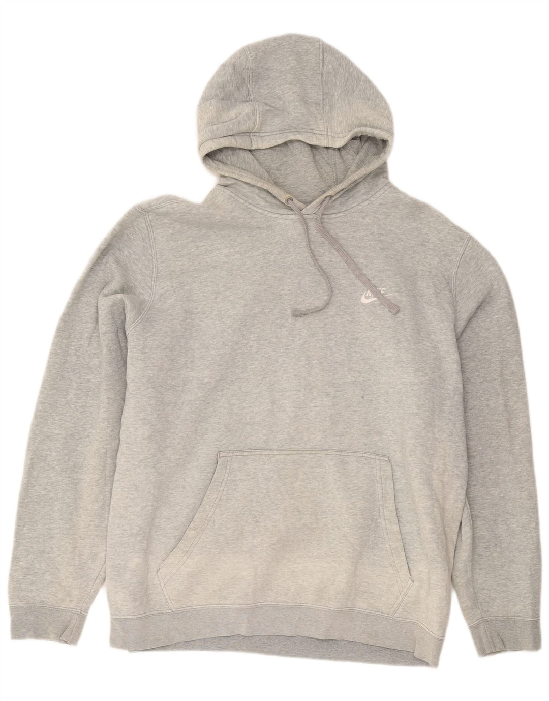 Мужской джемпер с капюшоном Nike XL, серый хлопок