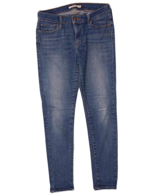 Женские джинсы Levi's 710 Super Skinny W29 L28 синие, хлопок