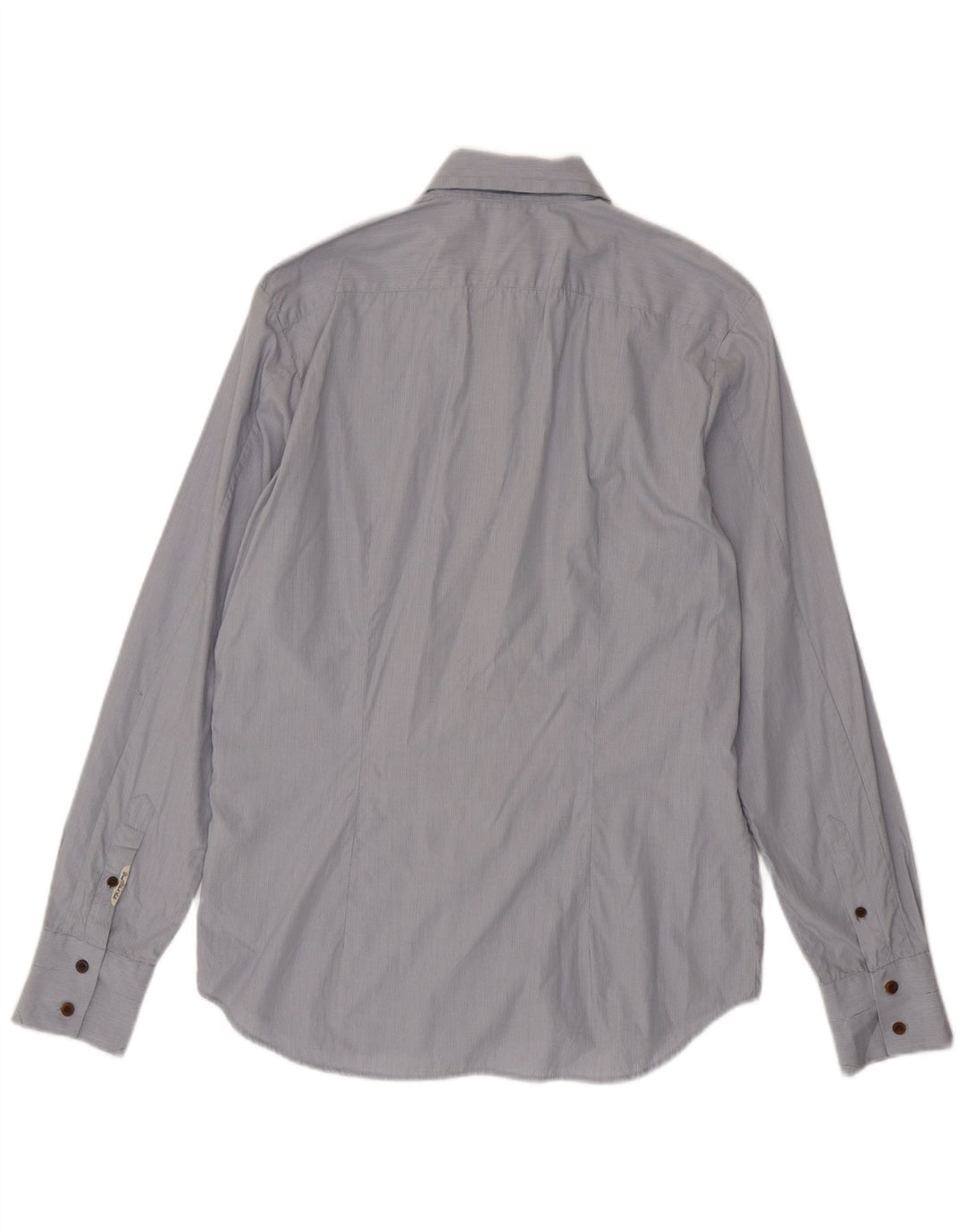 Мужская рубашка Diesel, большая синяя хлопковая полоска