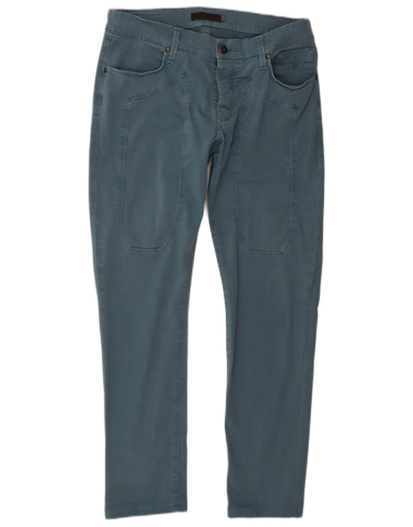 Женские узкие повседневные брюки Jeckerson W31 L29, синие, хлопок