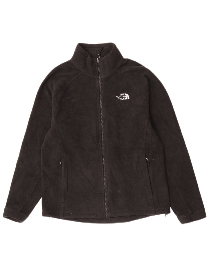 Мужская флисовая куртка с подкладкой The North Face UK 38, средний черный полиэстер
