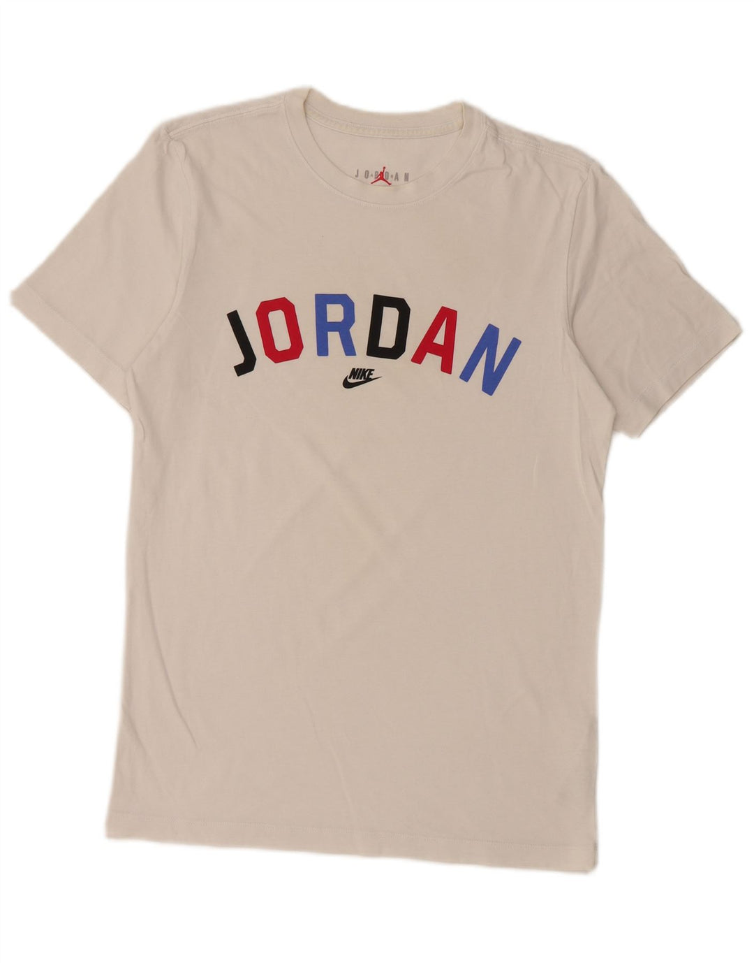 Мужская футболка с графическим рисунком Jordan, маленький белый хлопок