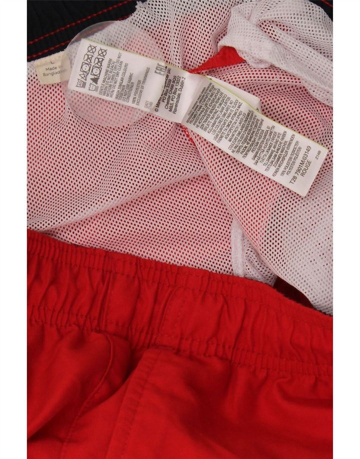 Мужские шорты для плавания Marks & Spencer, большие красные из полиэстера