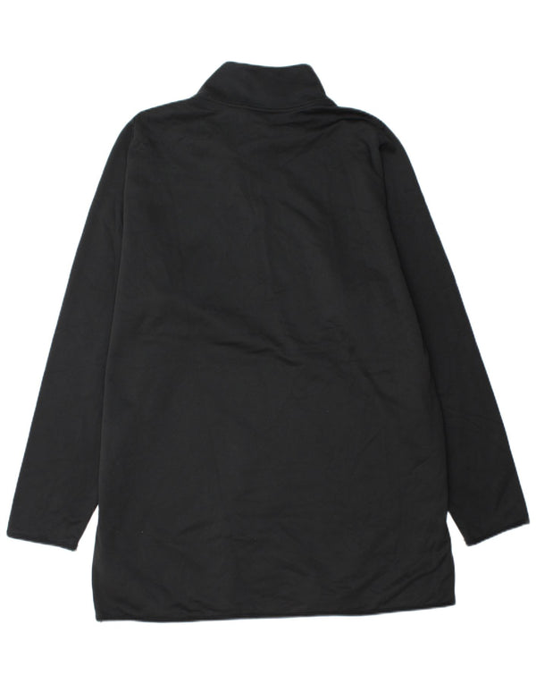 Мужской свитшот с высоким воротником на молнии Nike 3XL, черный полиэстер