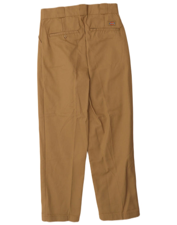 Мужские зауженные брюки-чиносы Dickies W29 L29 бежевого цвета из полиэстера