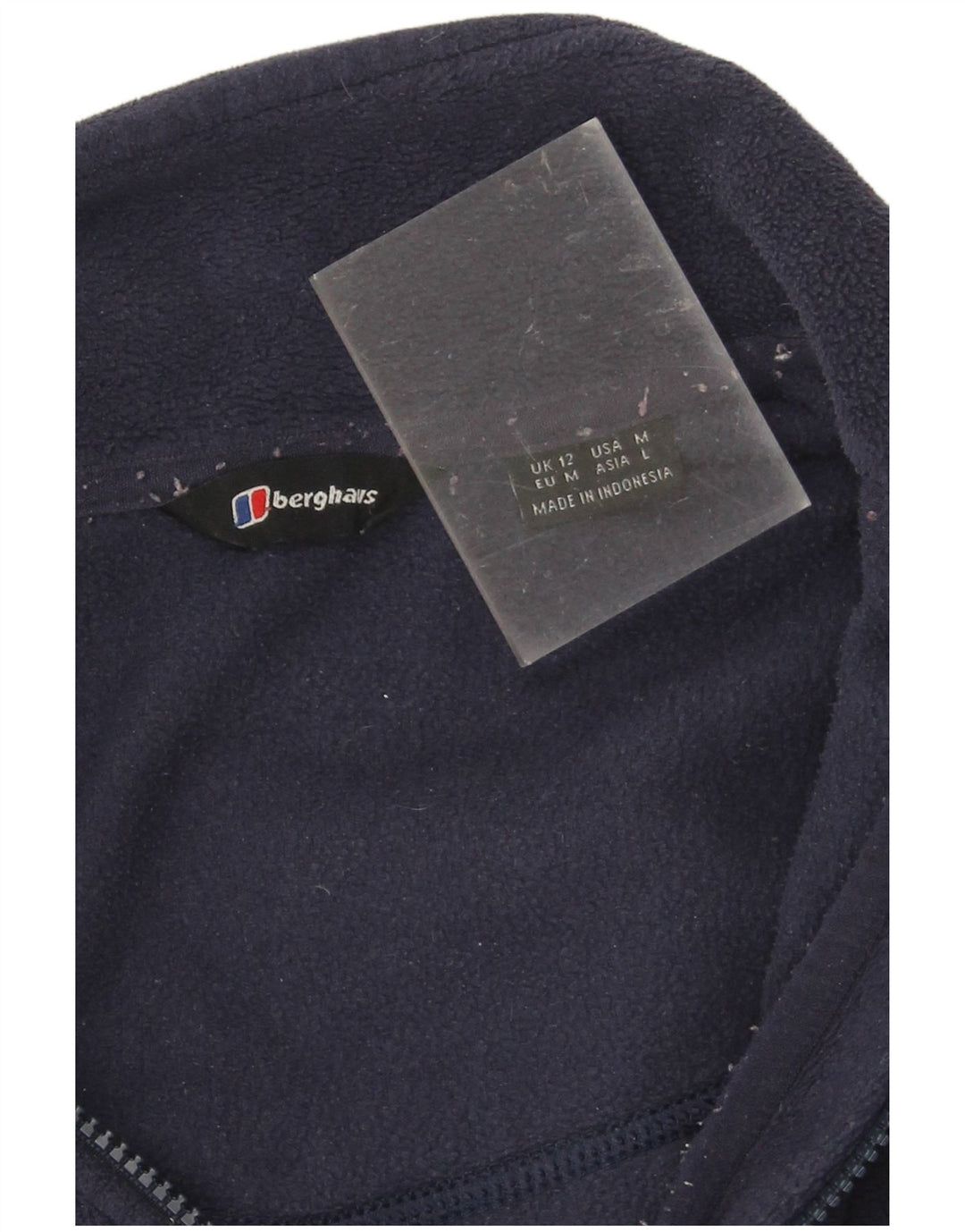 Женская флисовая куртка Berghaus UK 12, средний темно-синий полиэстер