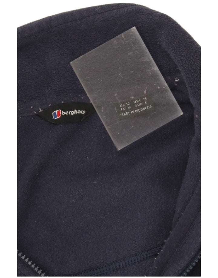Женская флисовая куртка Berghaus UK 12, средний темно-синий полиэстер