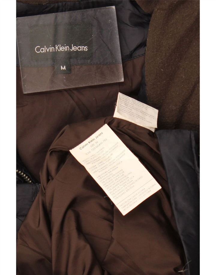 Мужской жилет с подкладкой CALVIN KLEIN JEANS UK 38, средний темно-синий, полиамид