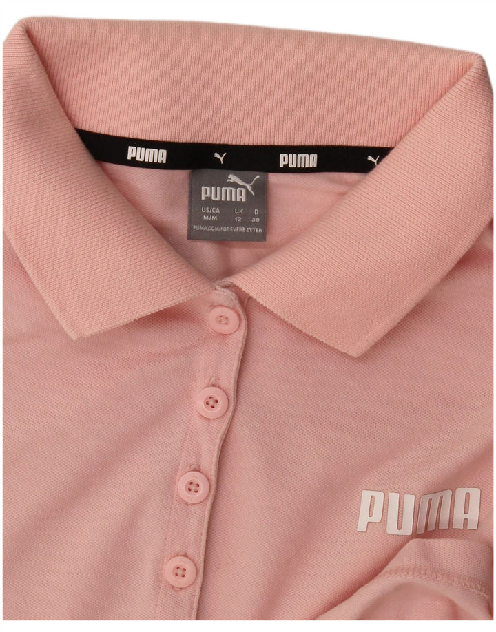 Женская рубашка поло Puma UK 12, средний розовый