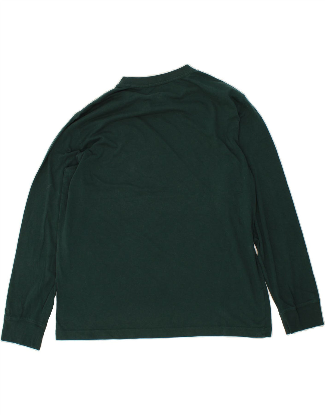 EDDIE BAUER Womens Top Long Sleeve UK 16 Large Green Cotton Vintage Eddie Bauer and Second-Hand Eddie Bauer from Messina Hembry 