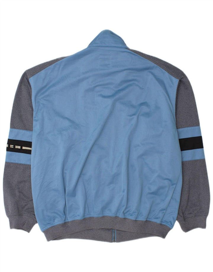 Мужской спортивный костюм Think Pink, верхняя куртка, большая синяя цветная блокировка