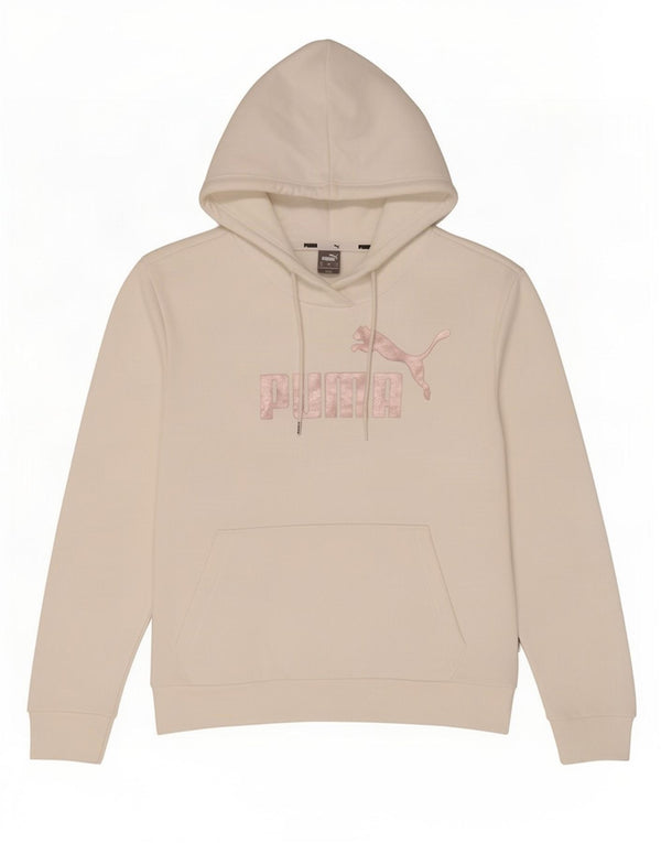 Женский джемпер с капюшоном Puma UK 10, маленький, белый, хлопок