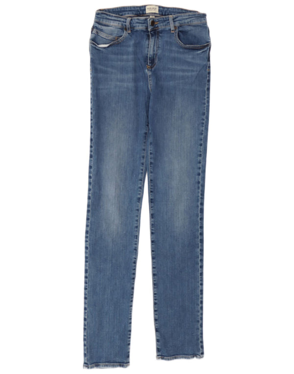 Женские длинные прямые джинсы скинни White Stuff UK 12 Medium W30 L32 Синие