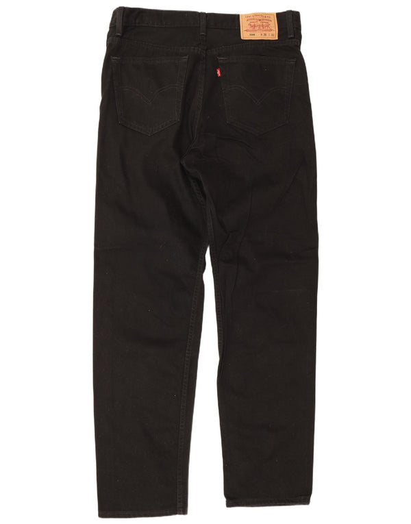Мужские прямые джинсы Levi's 504 W36 L32 черные