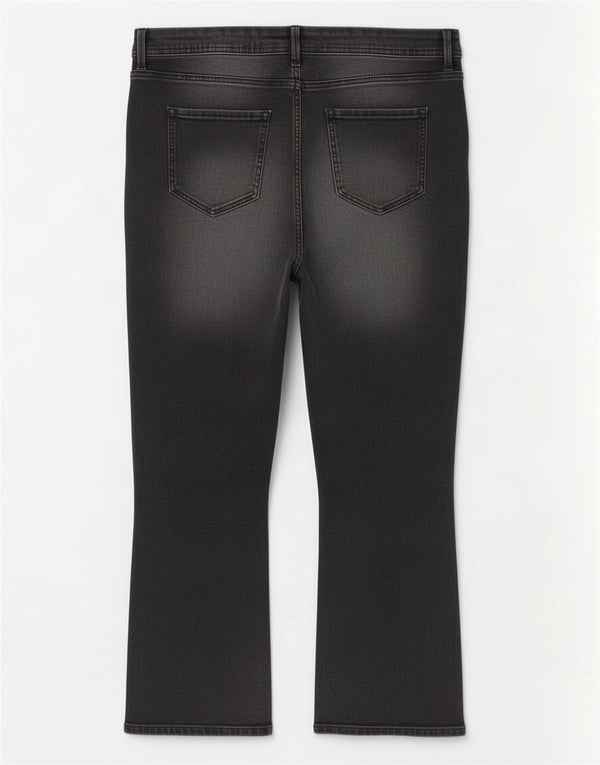 Женские узкие укороченные джинсы Marks & Spencer UK 18 XL W36 L24 черные