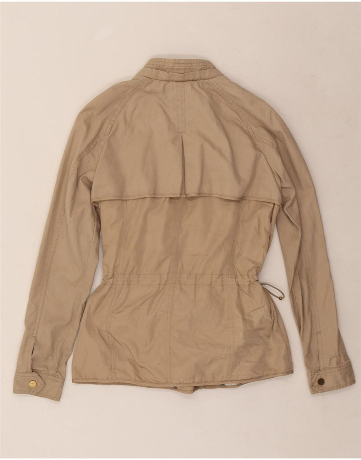 Женская куртка Zara UK 10, маленькая, бежевая