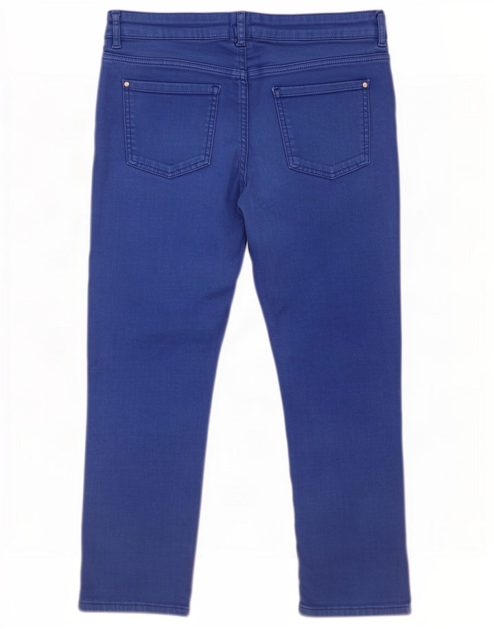 Женские укороченные джинсы M&Co UK 14, большие W34 L24, синие