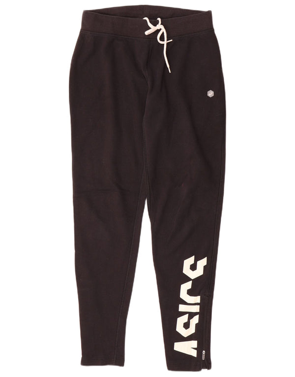 Женские спортивные брюки с рисунком Asics UK 14, средние, черные