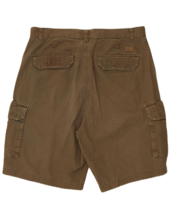 Мужские шорты-карго Dockers W32, хлопковые, среднего коричневого цвета
