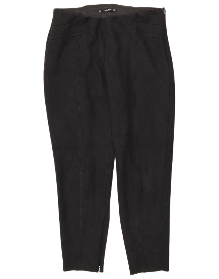 Женские узкие брюки Zara XL W36 L27 черные