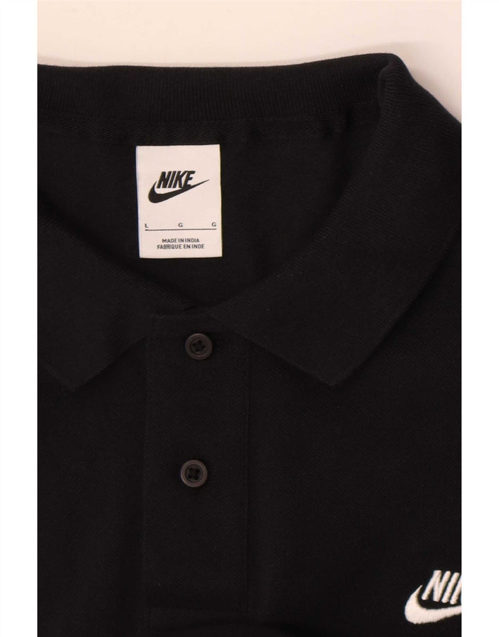 Мужская рубашка поло Nike, большая черная