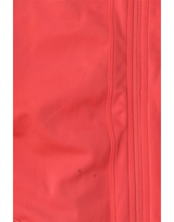 Женская спортивная куртка Adidas UK 12/14, средний розовый полиэстер