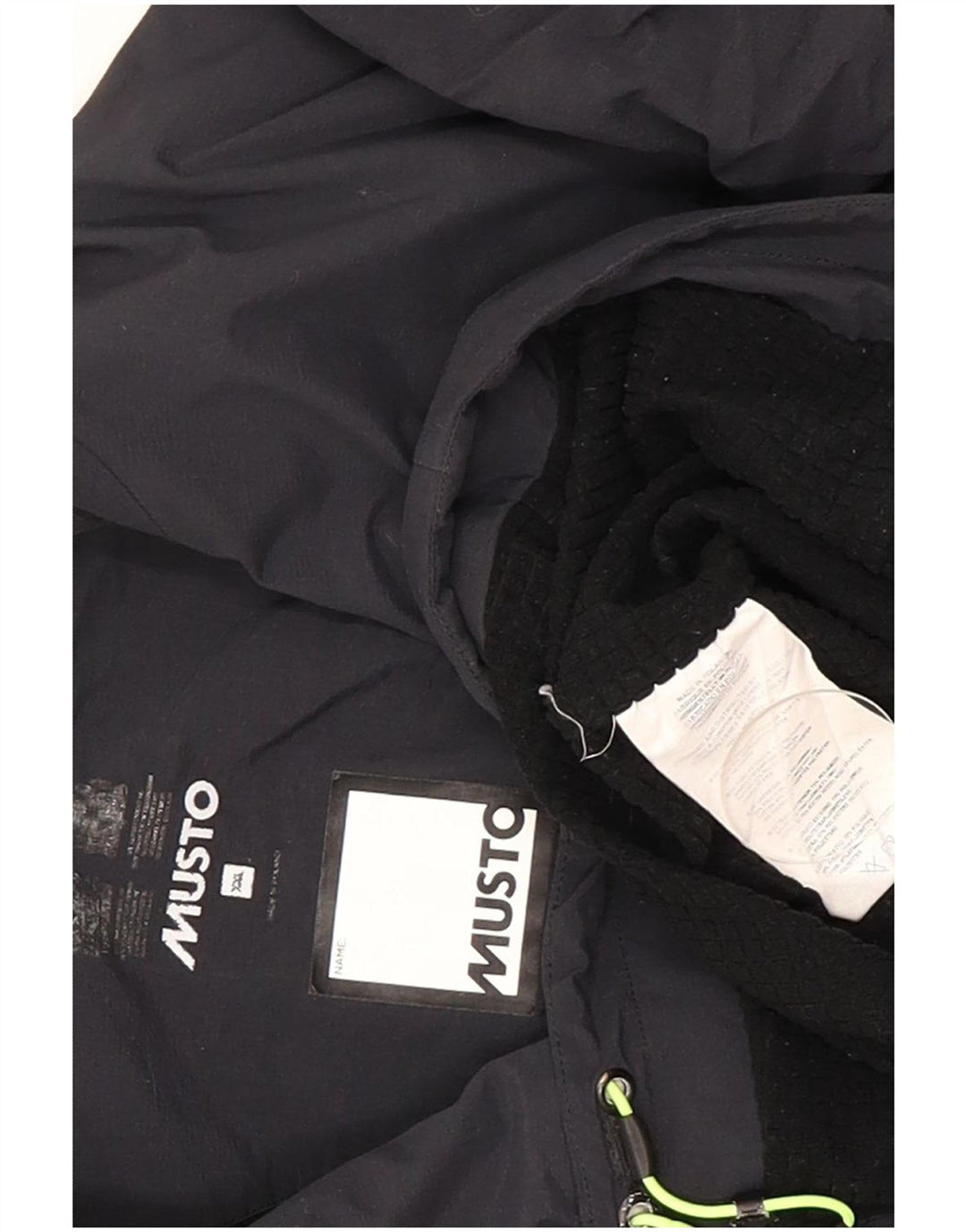 Мужская дождевик Musto UK 44 2XL Темно-синий Полиамид