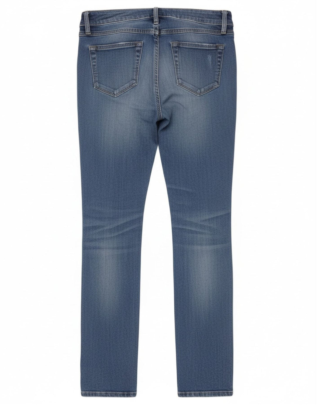 Женские джинсы скинни Benetton W28 L33 синие, хлопок