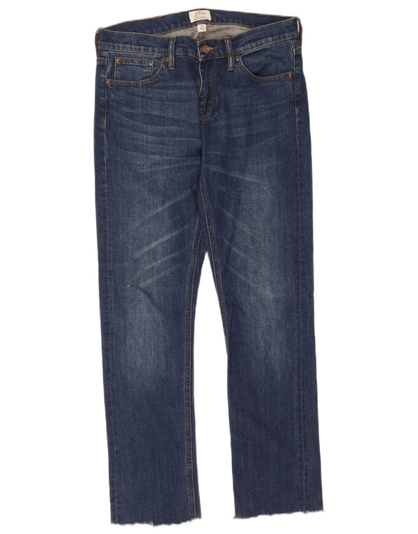 Мужские прямые джинсы J. Crew Matchstick W28 L28, синий хлопок