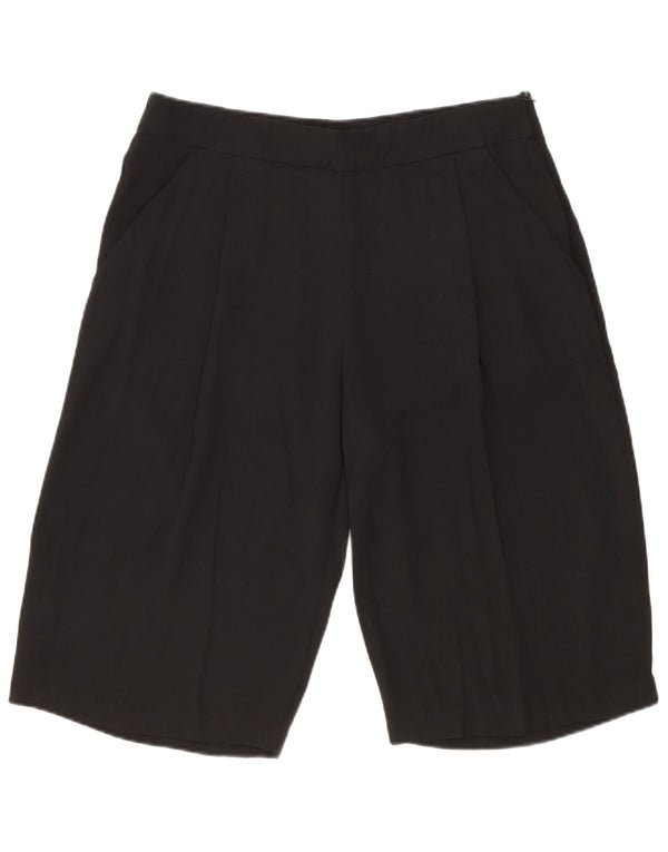 Женские повседневные шорты Zara XS W24, черный полиэстер