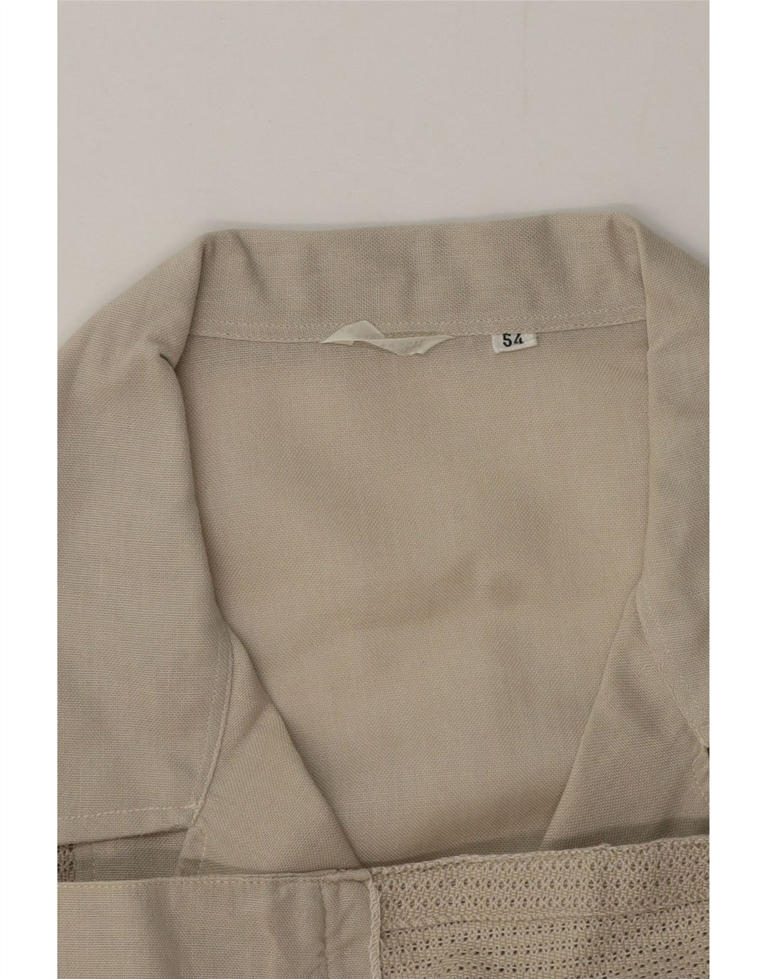 Винтажная мужская рубашка-рубашка IT 54 XL зеленая