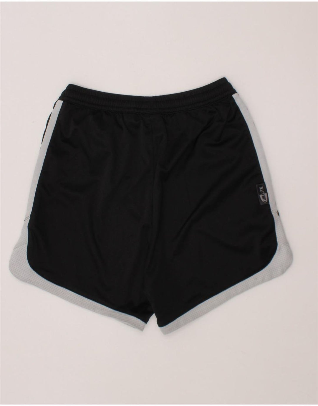 ADIDAS Boys Climalite Sport Shorts 9-10 Years  Black Colourblock Polyester